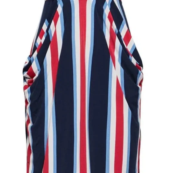 BCBGeneration Multicolor V-Neck Dress - Picture 2 of 8